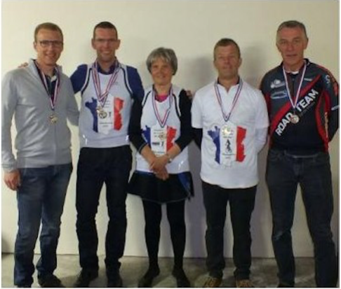 5 élus médaillés aux championnats de France VTT et de Course à Pied