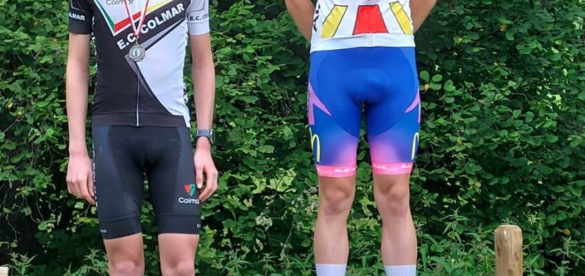 Maillot et cuissard aux couleurs de l’EC COLMAR