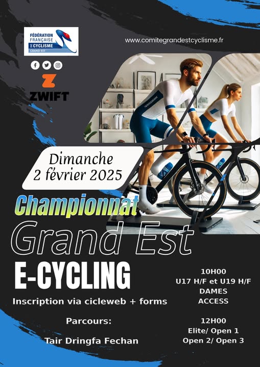 E Cycling, les performance de BROU Stéphane