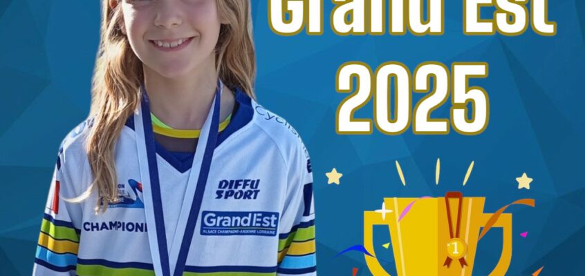 Une Championne Grand Est en BMX