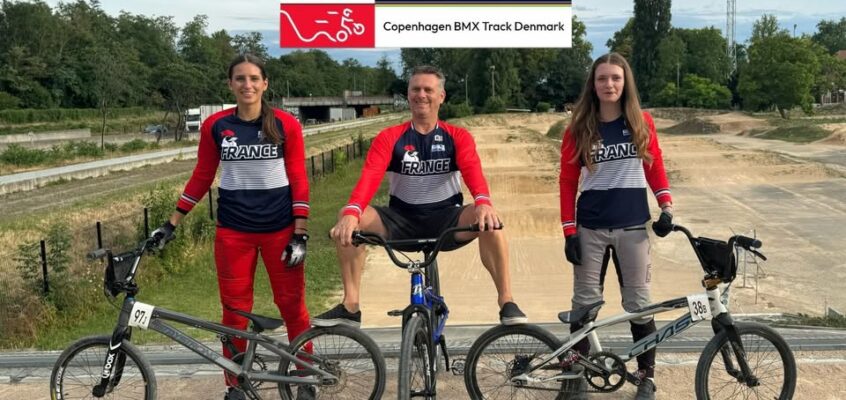 BMX: la belle aventure de nos 3 membres au championnat du MONDE à Copenhague